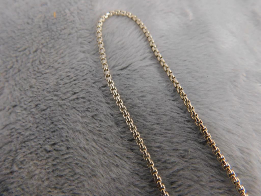 Sterling Silver - 32" Necklace - 11.84 Grams - 3