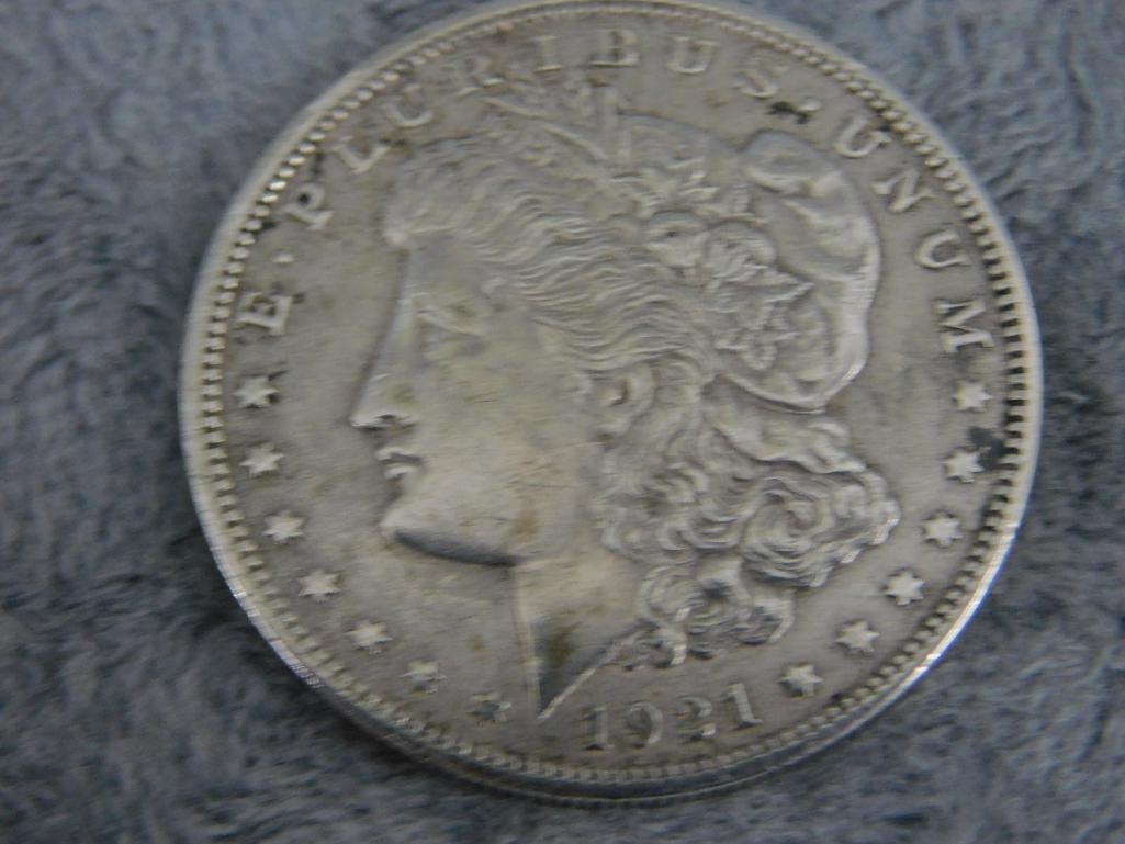 1921 Morgan Silver Dollar - 26.66 Grams - 4