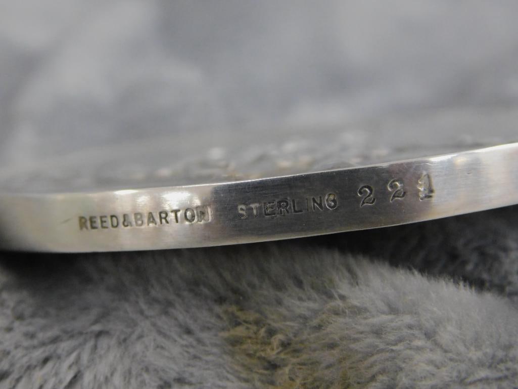 Sterling Silver - 1970 Reed and Barton " Plymouth Landing" Medallion - 133.0 Grams - 3
