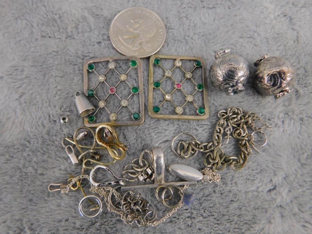 Sterling Silver - Scrap - 20.85 Grams TW - 8