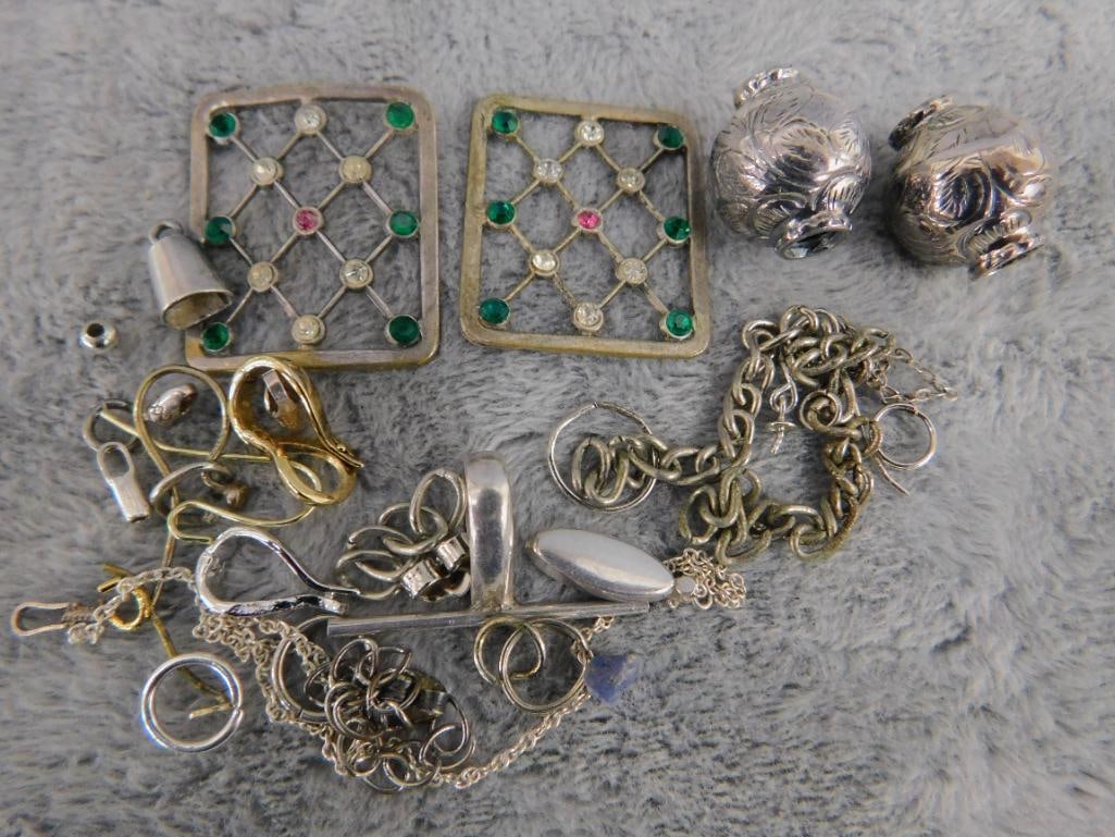 Sterling Silver - Scrap - 20.85 Grams TW - 9