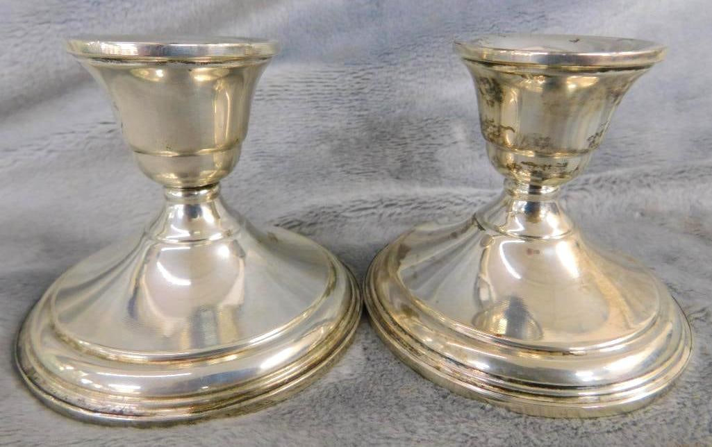 Sterling Silver - Preisner Weighted Candle Stick Holders (1 of 7)