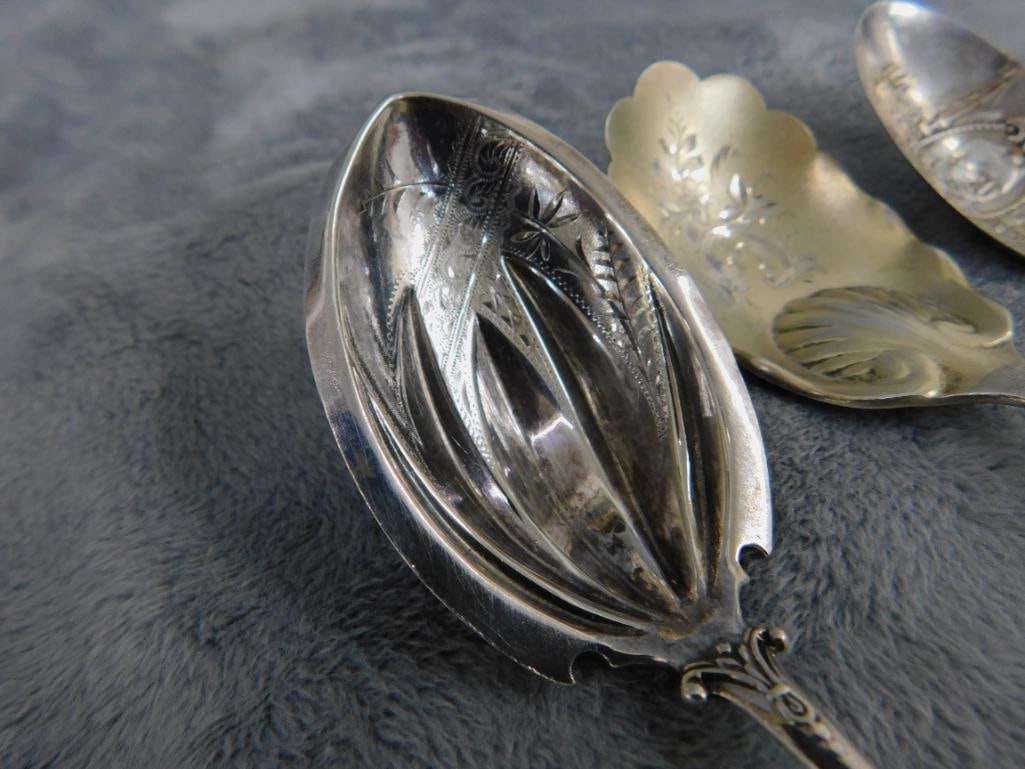 Sterling Silver - Gorham Berry Spoon - Berry Spoon - 1898 Collectors Spoon - 65 Grams - 2