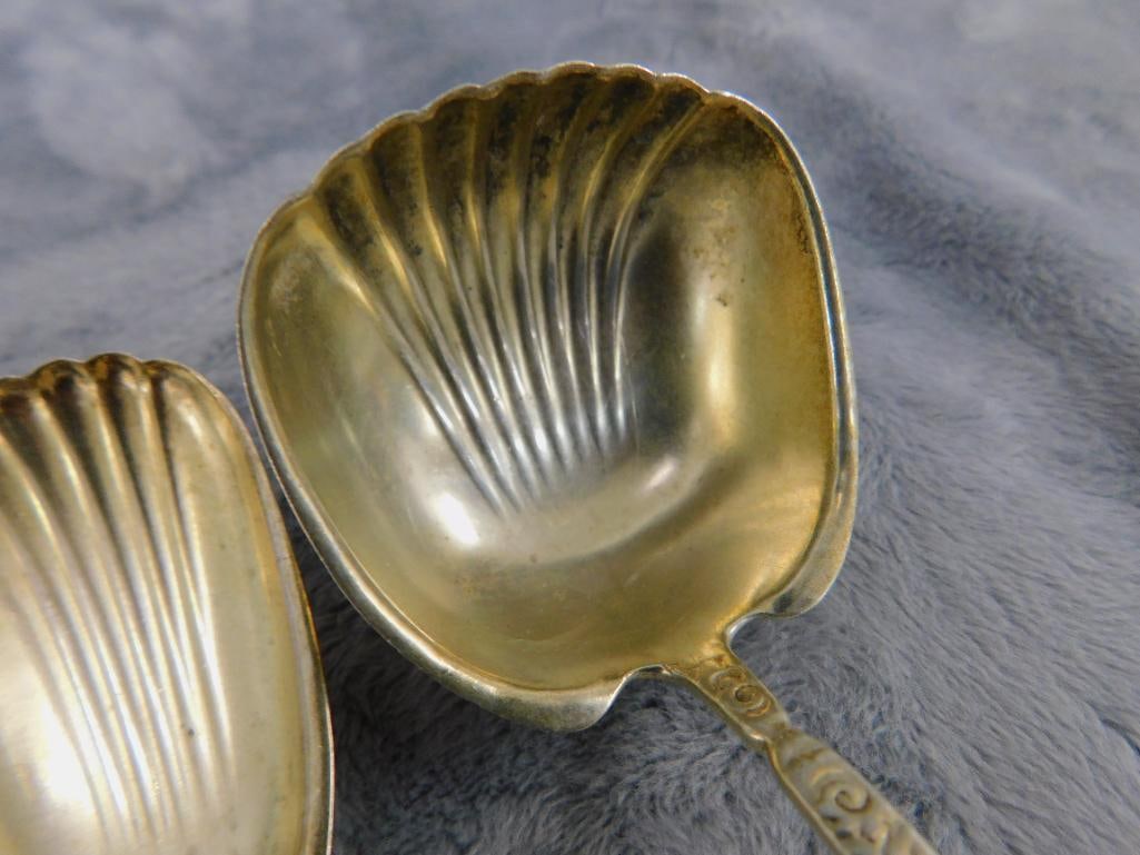 Sterling Silver - Whiting MFG. 6" Ladle - 6.25" Sugar Spoon - 41 Grams - 4