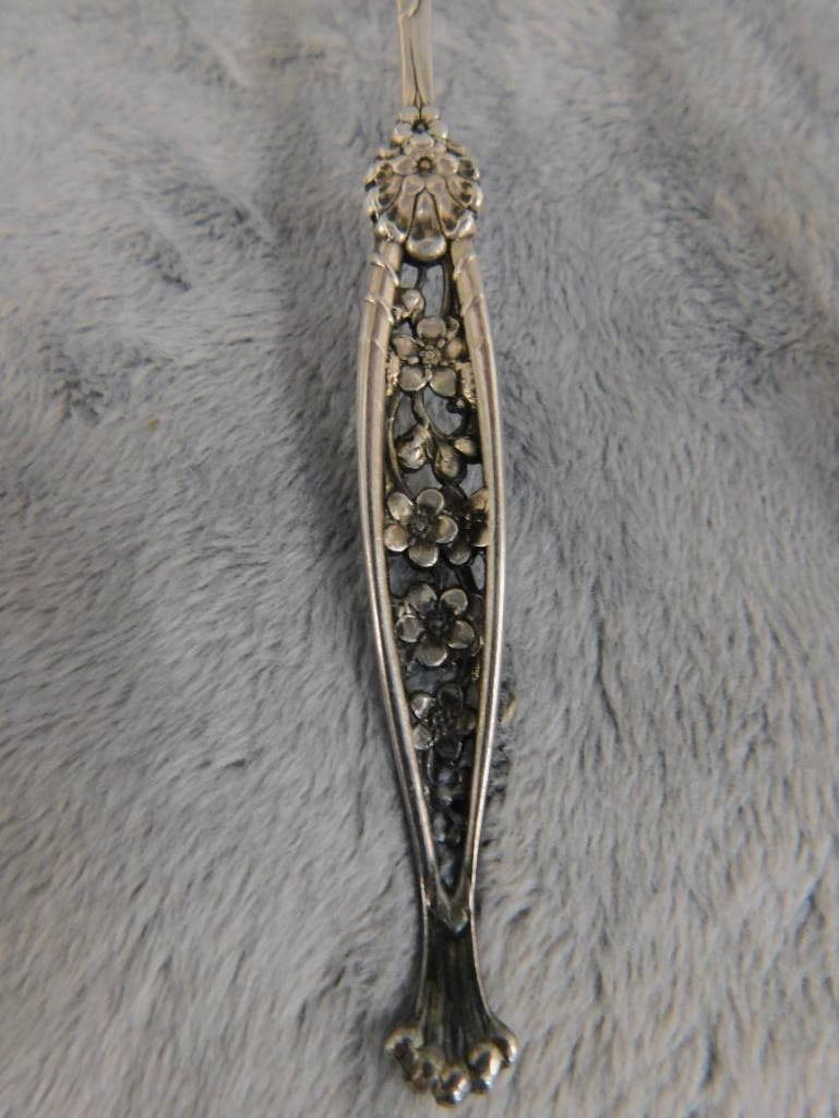 Sterling Silver - Whiting MFG. 6" Ladle - 6.25" Sugar Spoon - 41 Grams - 5