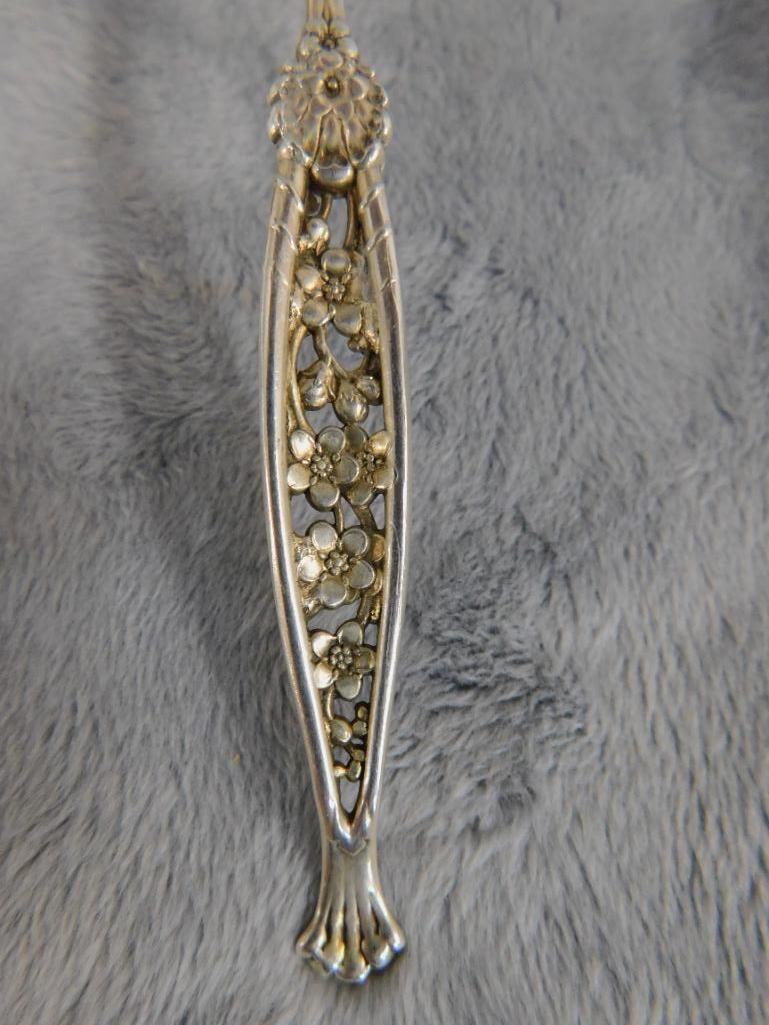 Sterling Silver - Whiting MFG. 6" Ladle - 6.25" Sugar Spoon - 41 Grams - 6