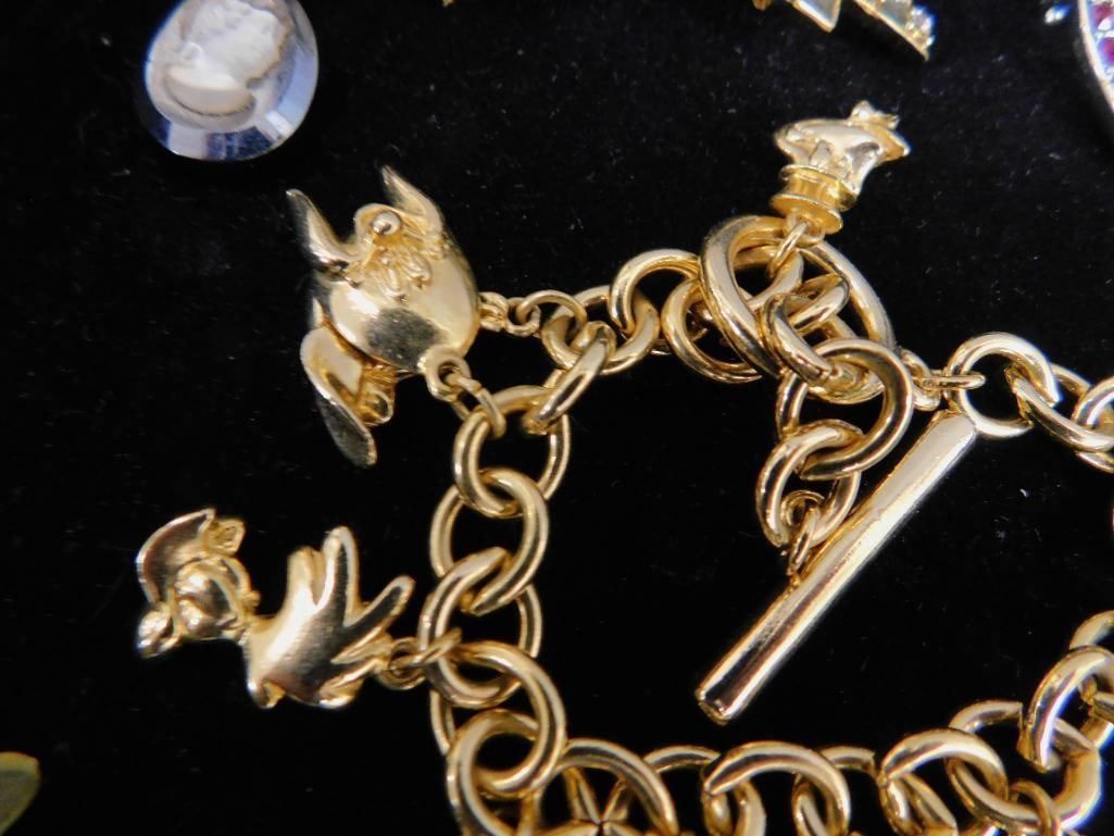 Tray Lot of Costume Jewelry - 11
