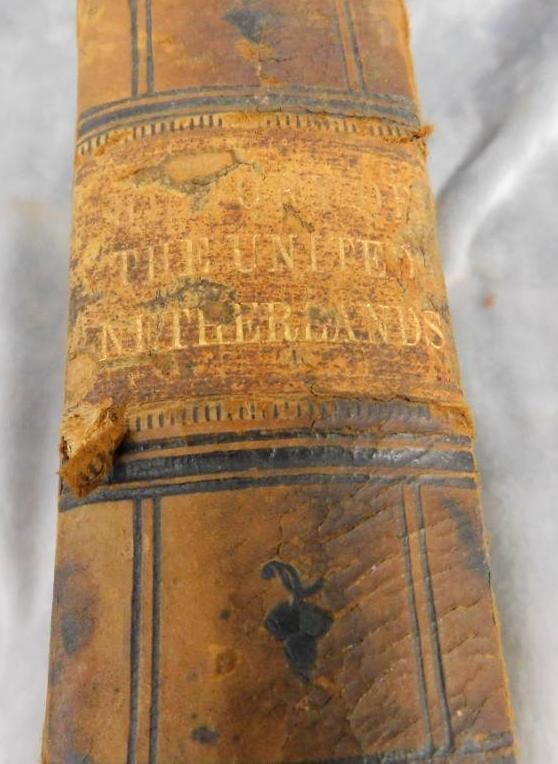 1861 "History of The United Netherlands" - Volume 2 - Some Wear: See Photos For Condition and Details