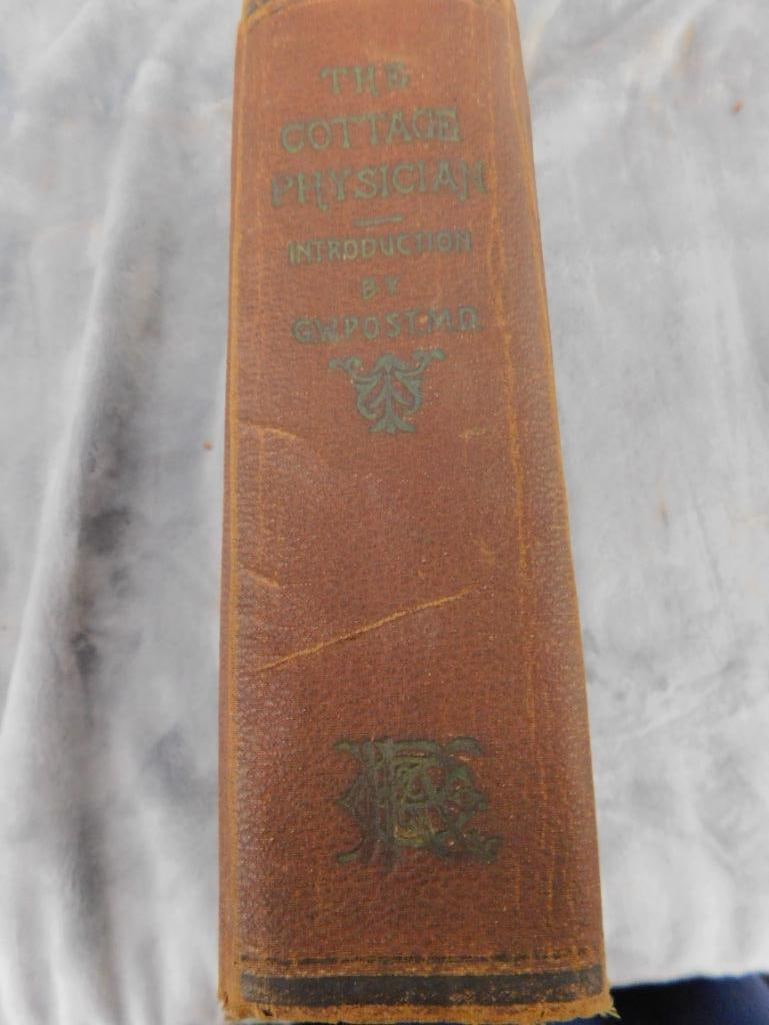 1895 "The Cottage Physician" - Binding In Rough Shape - 10