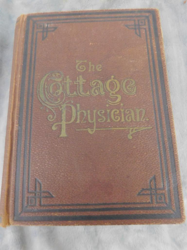 1895 "The Cottage Physician" - Binding In Rough Shape - 11