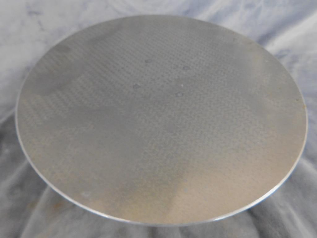 Ateco Cast Iron Base Cake Decorators Rotating Stand - 4.75" x 12" - 3