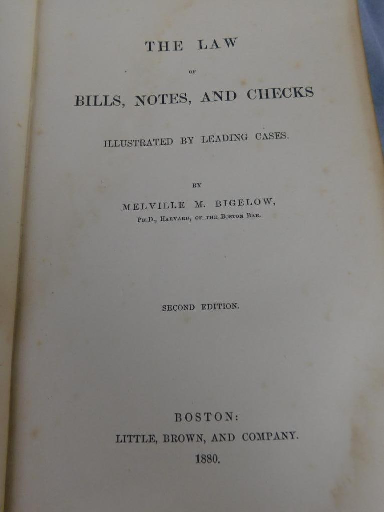 4-1852 Law Books - As Is - Water Damage - Binding Issues - 11