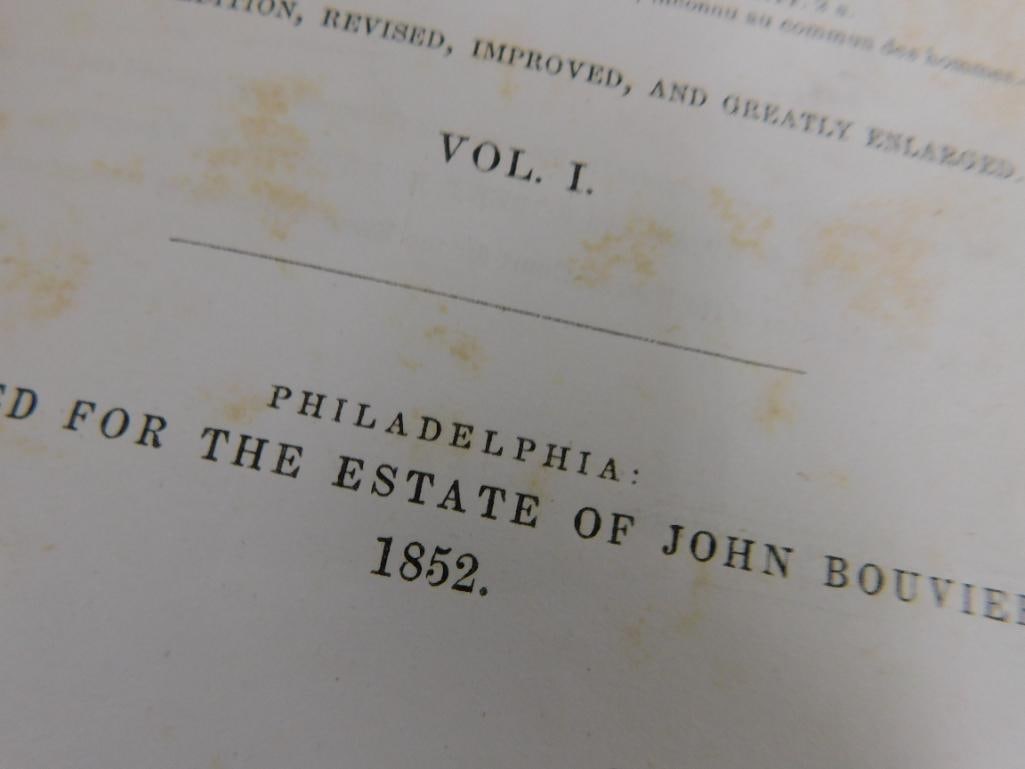 4-1852 Law Books - As Is - Water Damage - Binding Issues - 13
