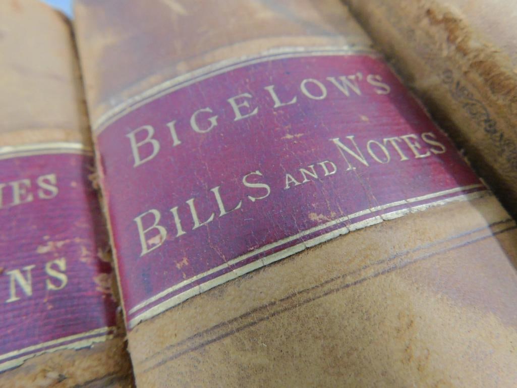 4-1852 Law Books - As Is - Water Damage - Binding Issues - 4