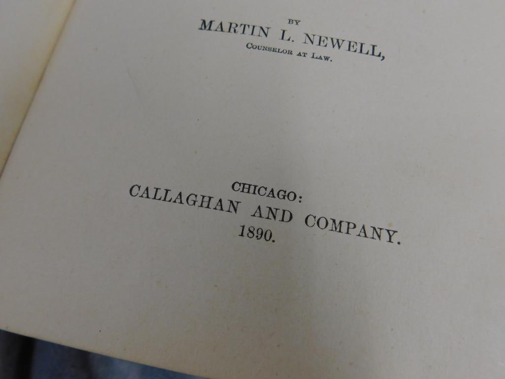 4-1852 Law Books - As Is - Water Damage - Binding Issues - 5