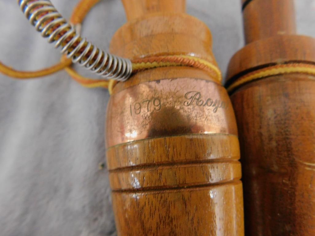 Pair of Wood Duck Calls - Dog Whistle - 3