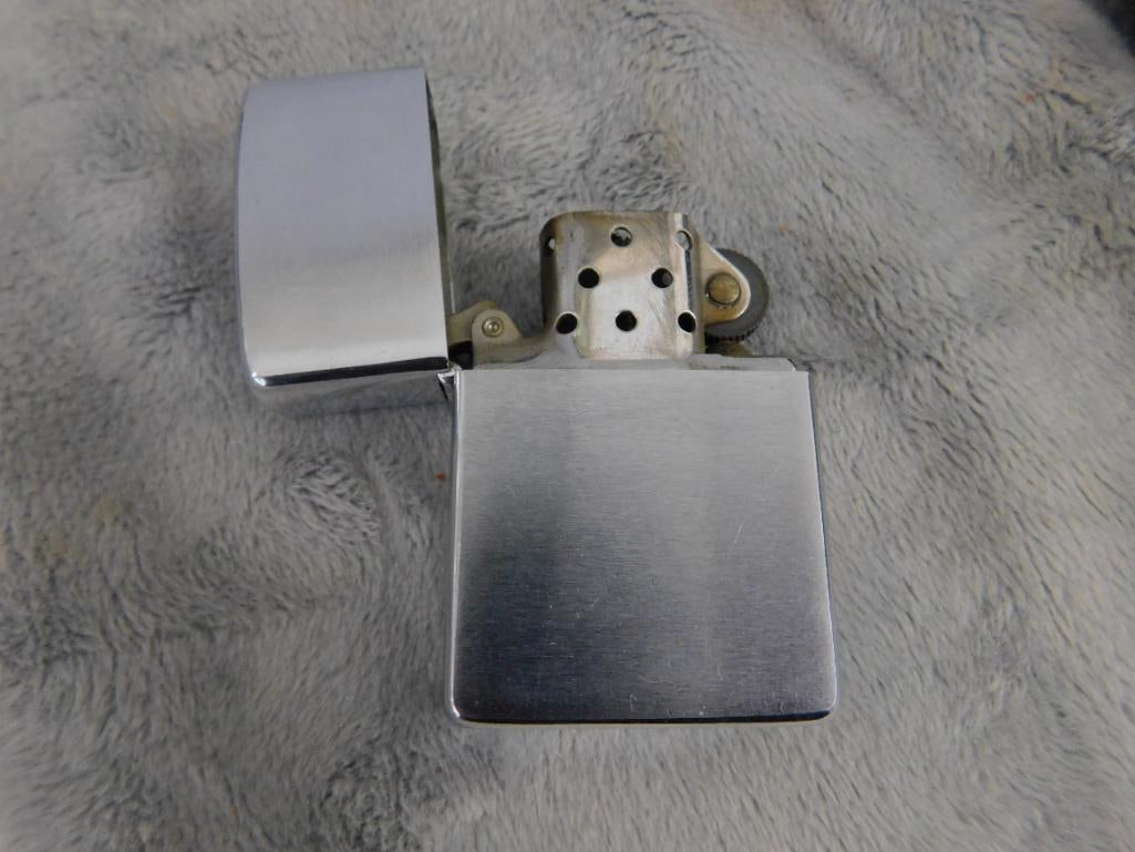 Pair of Victorinox Pocket Knives - Husky Pocket Knife - Zippo Lighter - 9