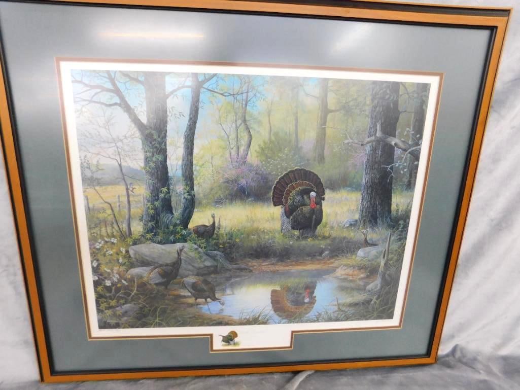 Jerry W. Thrasher - Limited Edition Print - 98/200 - Artist Proof - "Double Exposure": 28" x 32.5" - See Photos For Condition and Details