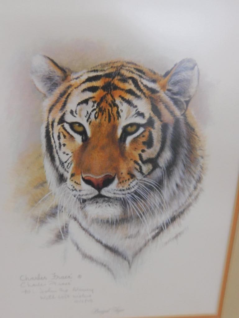 Charles Frace - Signed Print - "Bengal Tiger" - 17" x 14.5" - 2