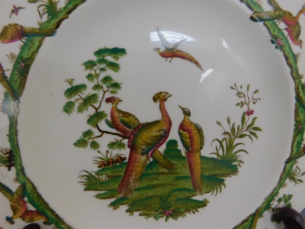 1891 Wedgwood Bird Plate - 8" x 8" - 2