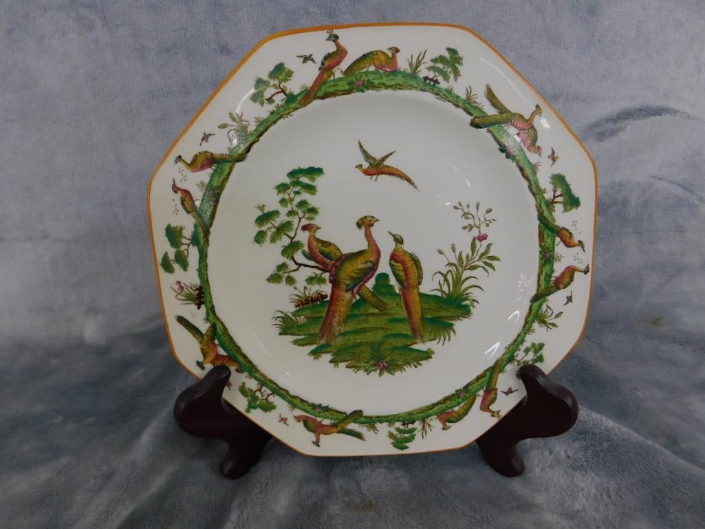 1891 Wedgwood Bird Plate - 8" x 8" - 8