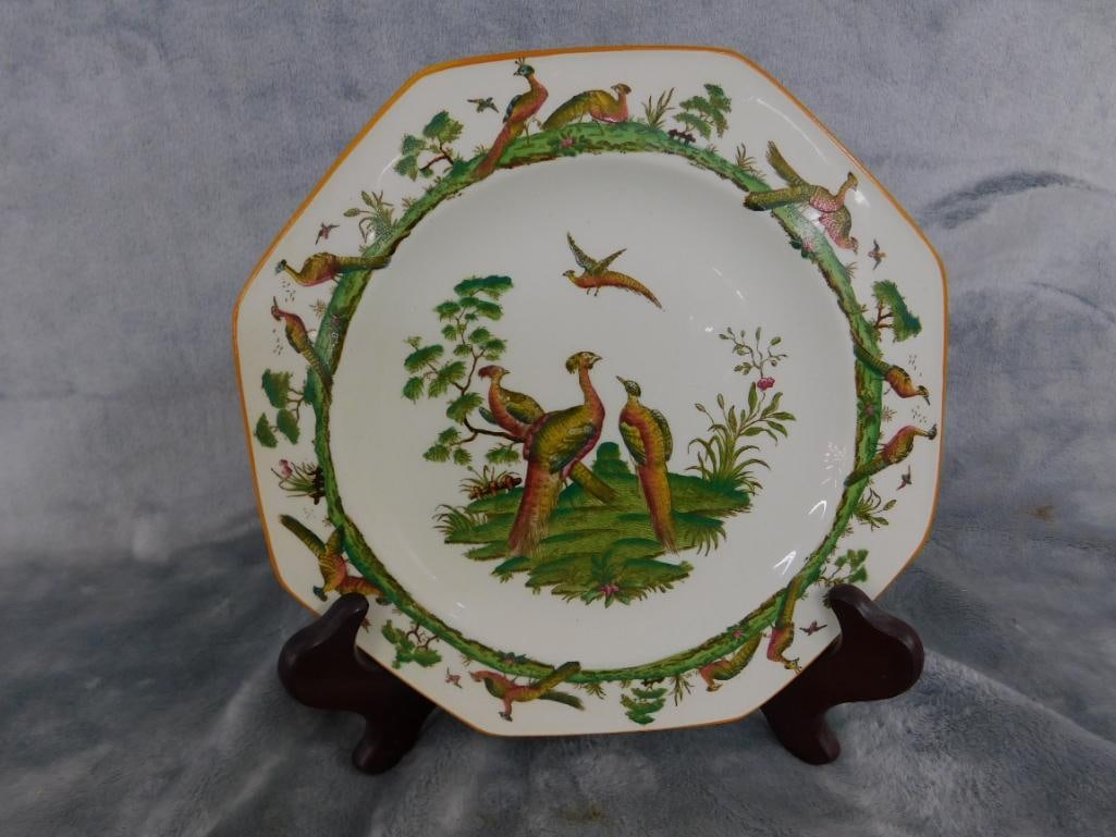 1891 Wedgwood Bird Plate - 8" x 8" - 9