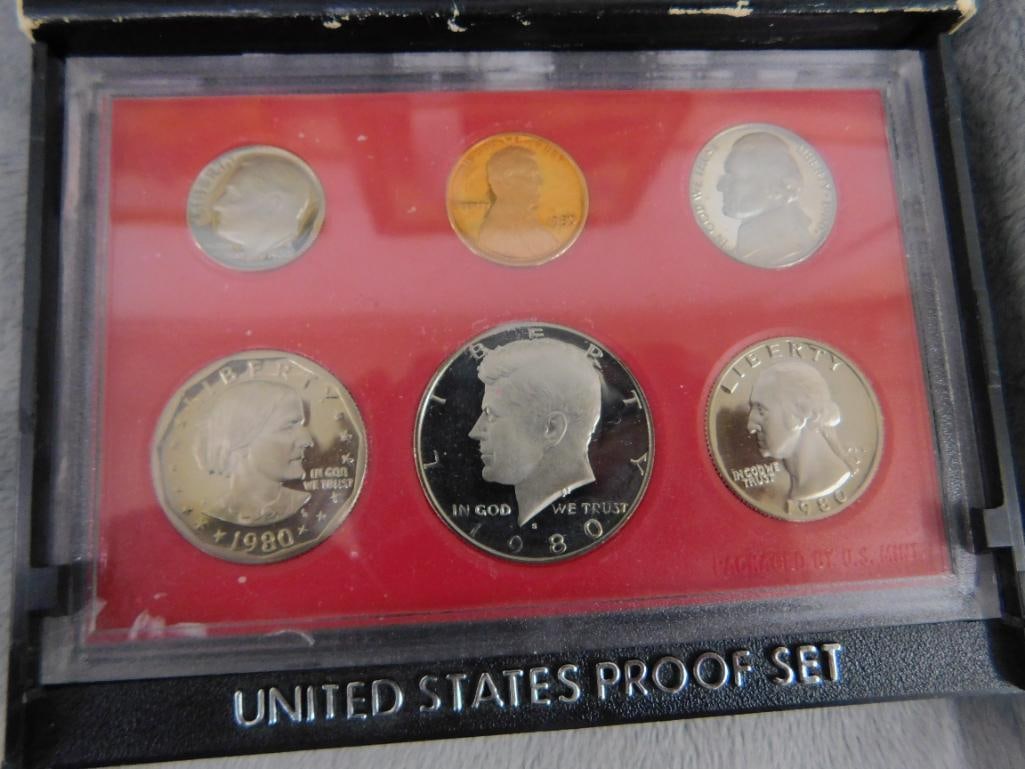 1980 US Mint Proof Set - 2