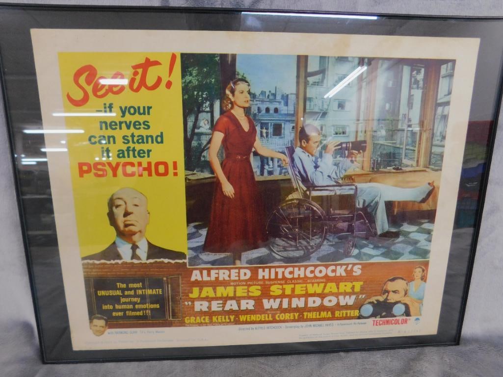 1962 "Rear Window" Theater Lobby Card - 11" x 14" - 11