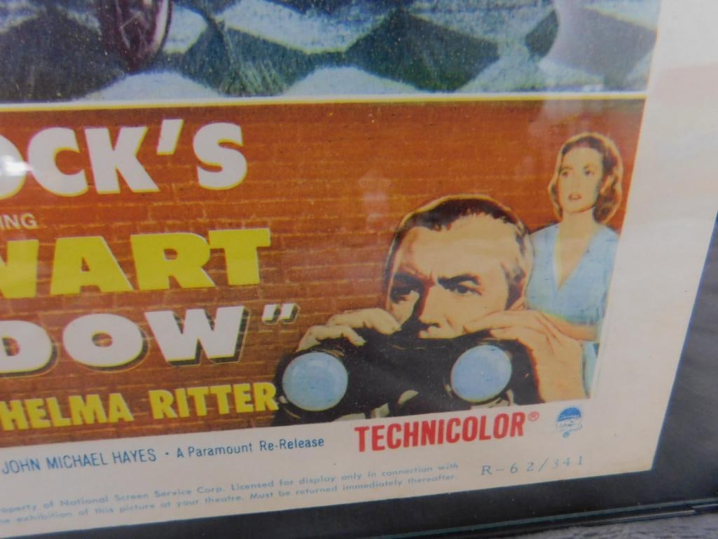 1962 "Rear Window" Theater Lobby Card - 11" x 14" - 7