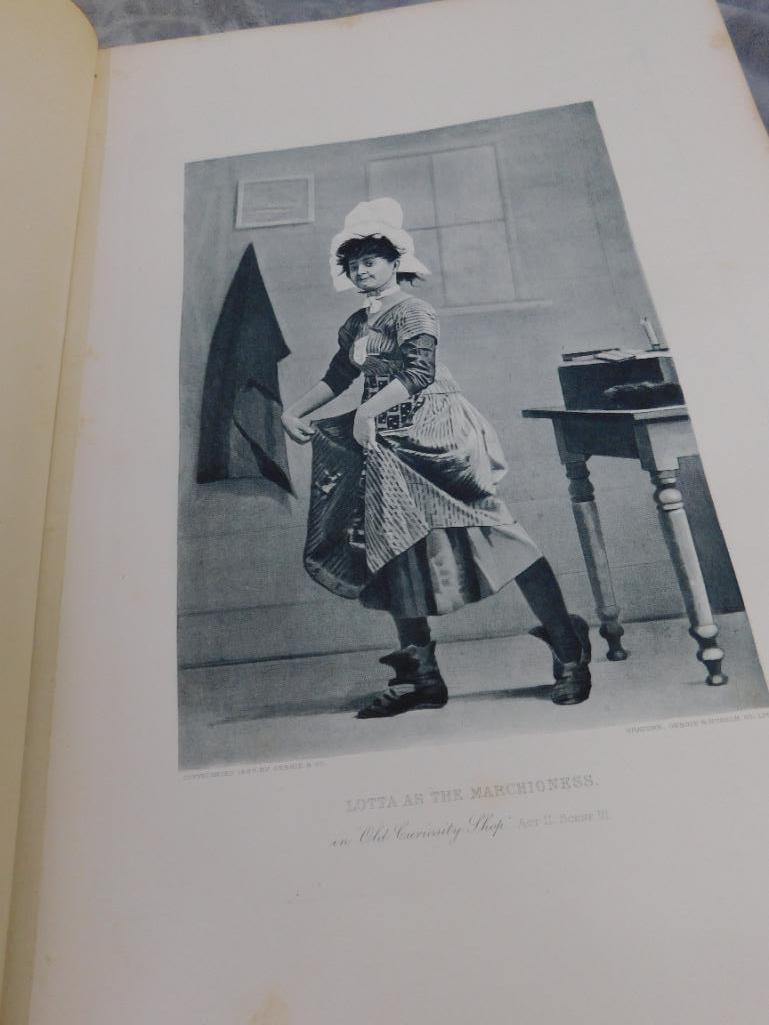 Rare 1887 "Stars of the Stage" - 2 Volume Set - First Edition - 112 Plates - George Gebbie - 14