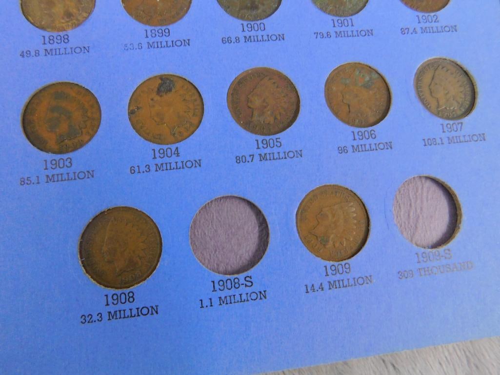37 Indian Head Penny Collection - 9