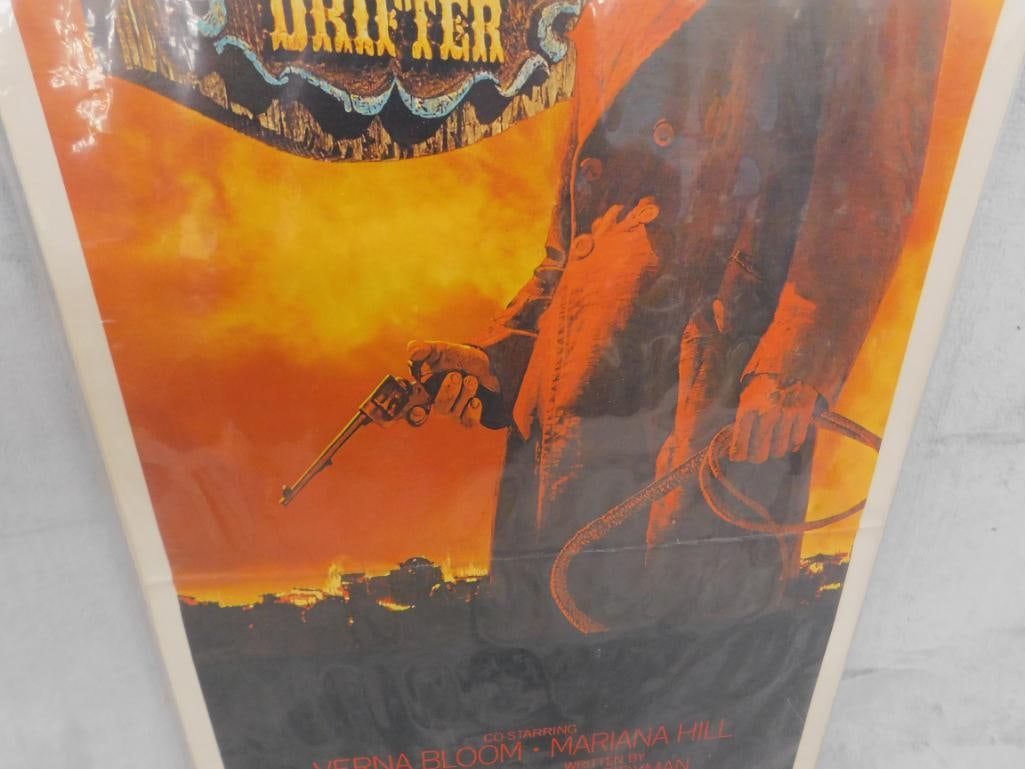 1973 "High Plains Drifter" Theater Poster Insert - 11" x 36" - 4