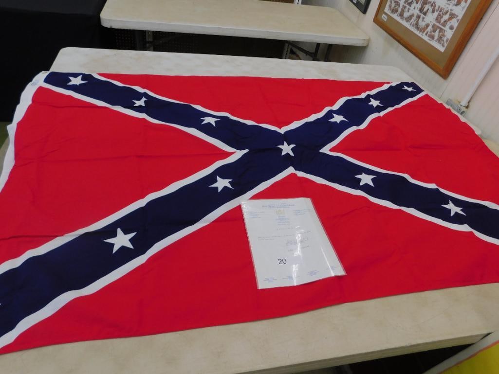 Defiance - "Flown Over SC State Capitol" - All Cotton Confederate Flag - 45" x72" - 10