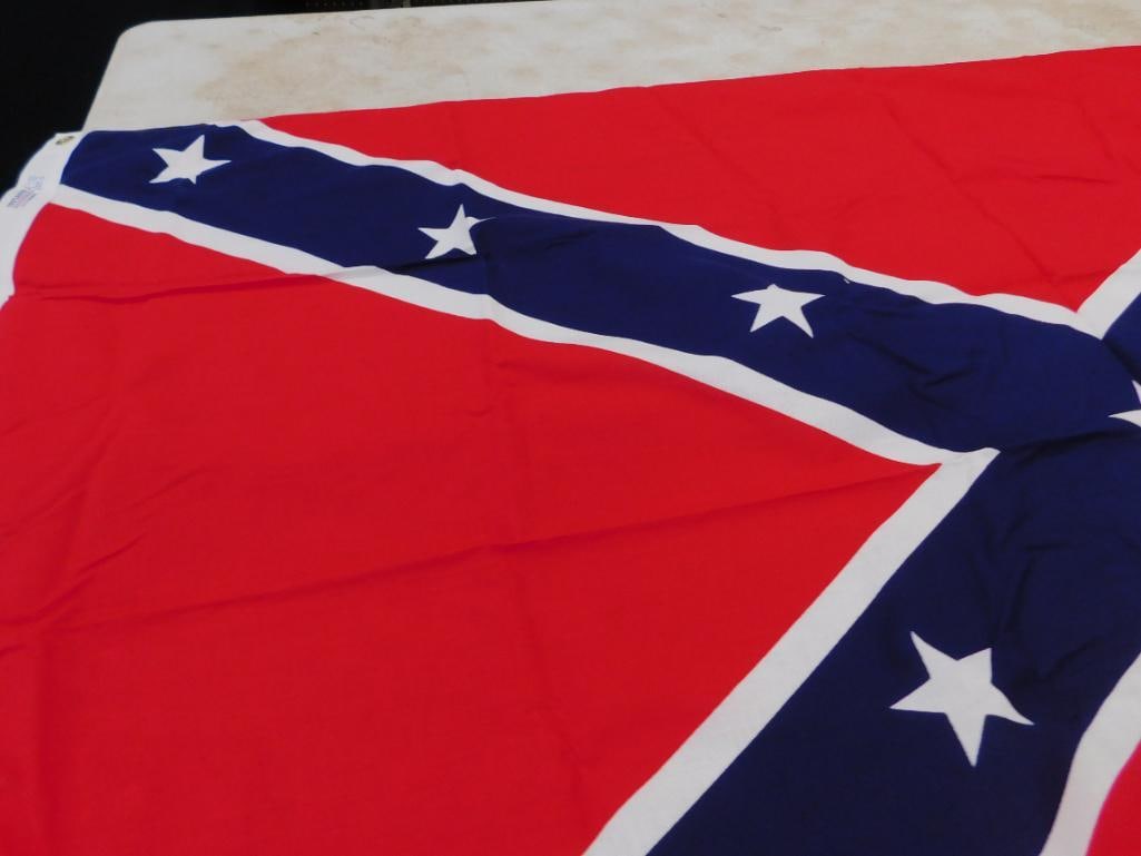 Defiance - "Flown Over SC State Capitol" - All Cotton Confederate Flag - 45" x72" - 5