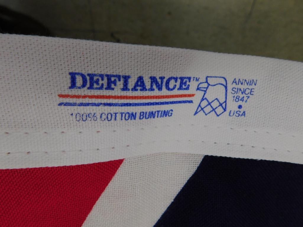 Defiance - "Flown Over SC State Capitol" - All Cotton Confederate Flag - 45" x72" - 6