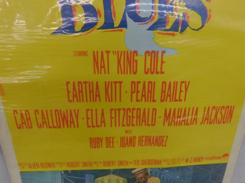 1958 "St. Louis Blues" Theater Poster Insert - 14" x 36" - 5