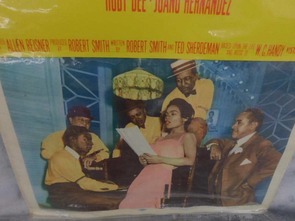 1958 "St. Louis Blues" Theater Poster Insert - 14" x 36" - 7