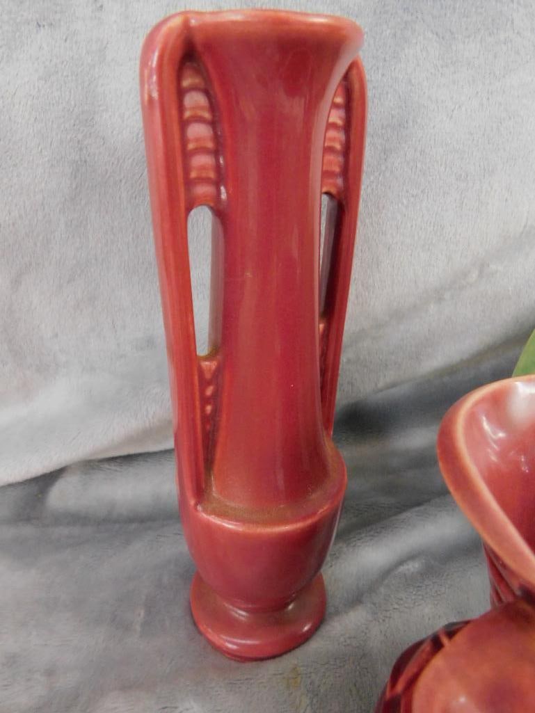 Group of 7 Vintage USA Pottery - 4" To 8" Tall - 2
