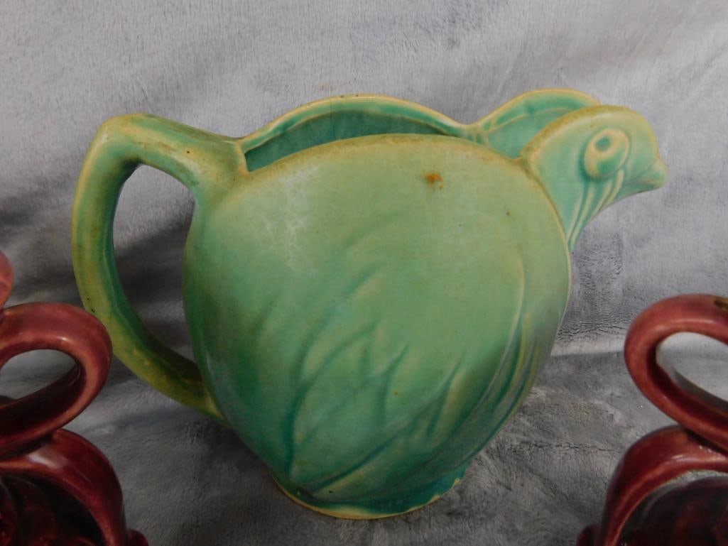 Group of 7 Vintage USA Pottery - 4" To 8" Tall - 4