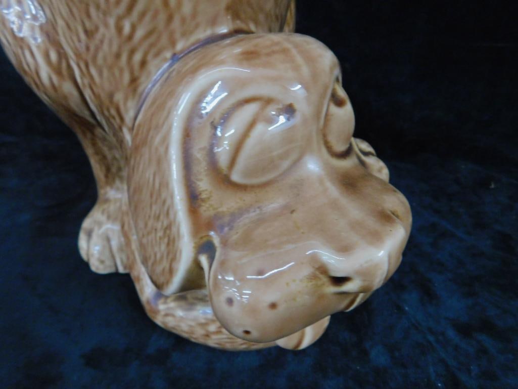 McCoy Cookie Jar - Dog - #0272 - 10.5" x 6" x 5.5" - 2