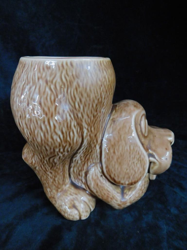 McCoy Cookie Jar - Dog - #0272 - 10.5" x 6" x 5.5" - 6