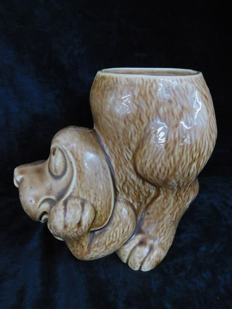 McCoy Cookie Jar - Dog - #0272 - 10.5" x 6" x 5.5" - 8