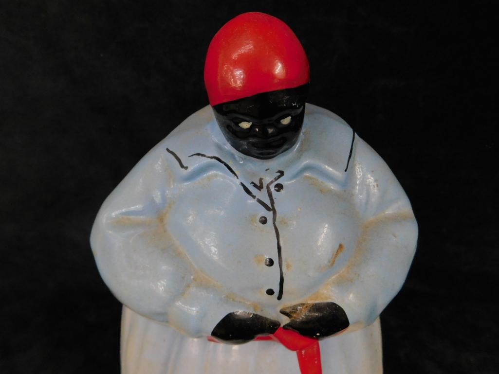 McCoy Cookie Jar - Black Americana - Has Wear - 10.5" x 7" x 7" - 2