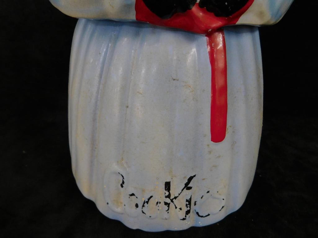 McCoy Cookie Jar - Black Americana - Has Wear - 10.5" x 7" x 7" - 3