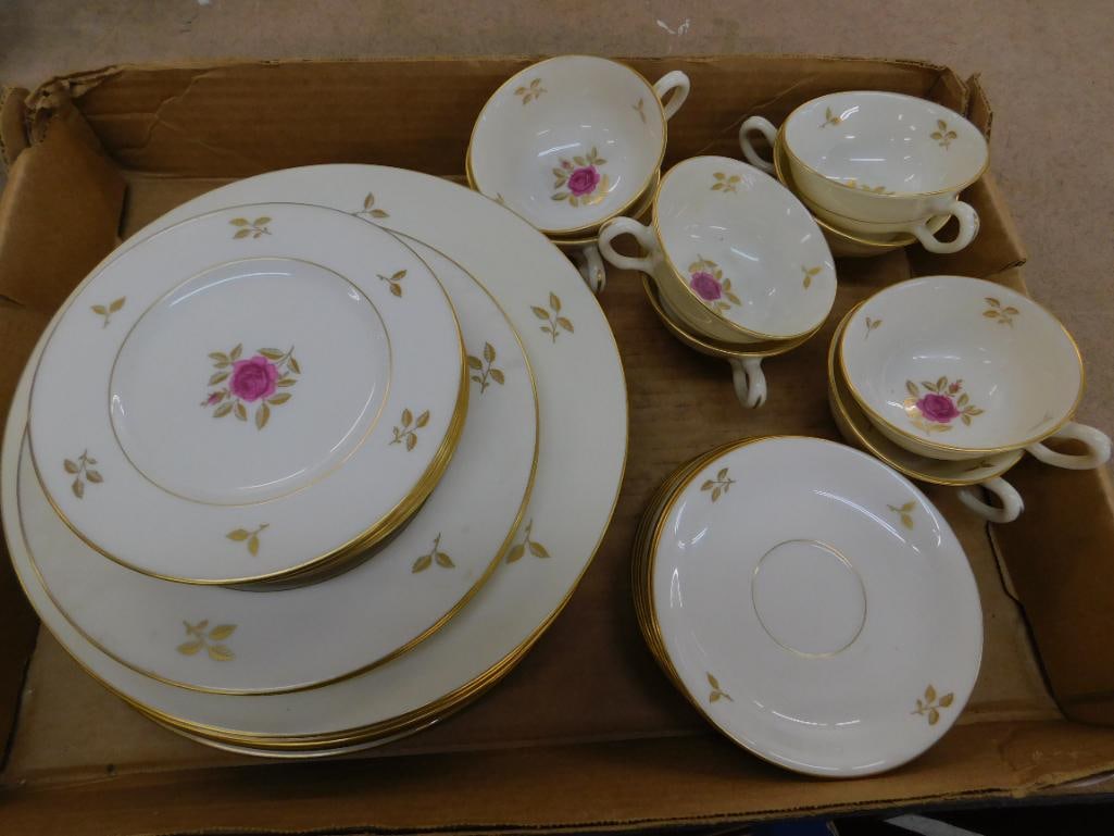 33 Piece lenox China - Rhodora Pattern - 11