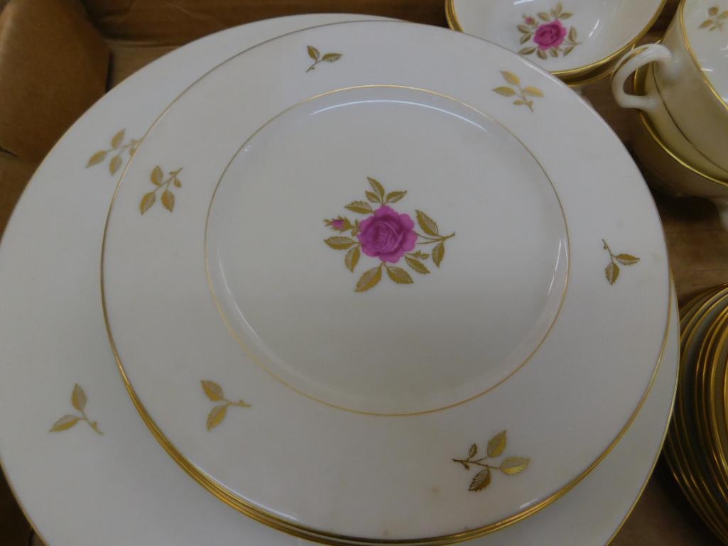 33 Piece lenox China - Rhodora Pattern - 9