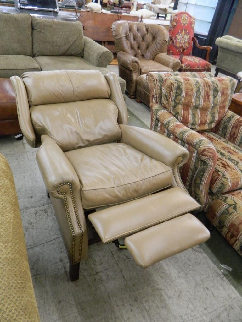 Motioncraft Recliner - Leather - 40" x 33" x 39" - 6