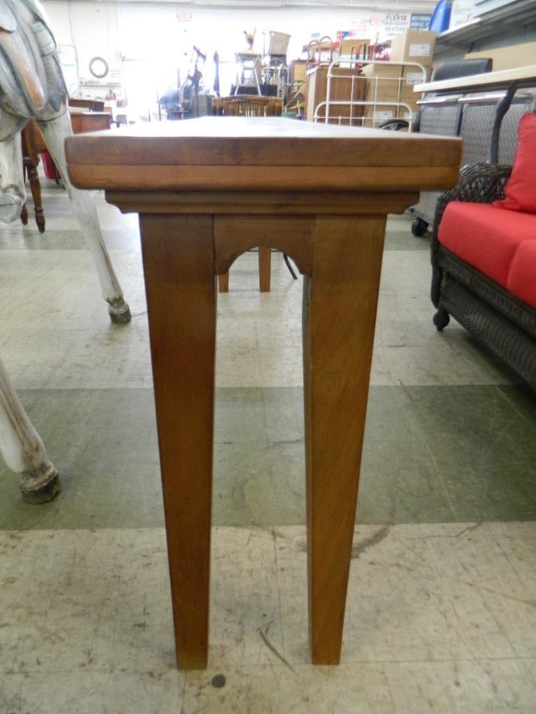 Hand Made Cherry Sofa Table - 30" x 80" x 14" - 2