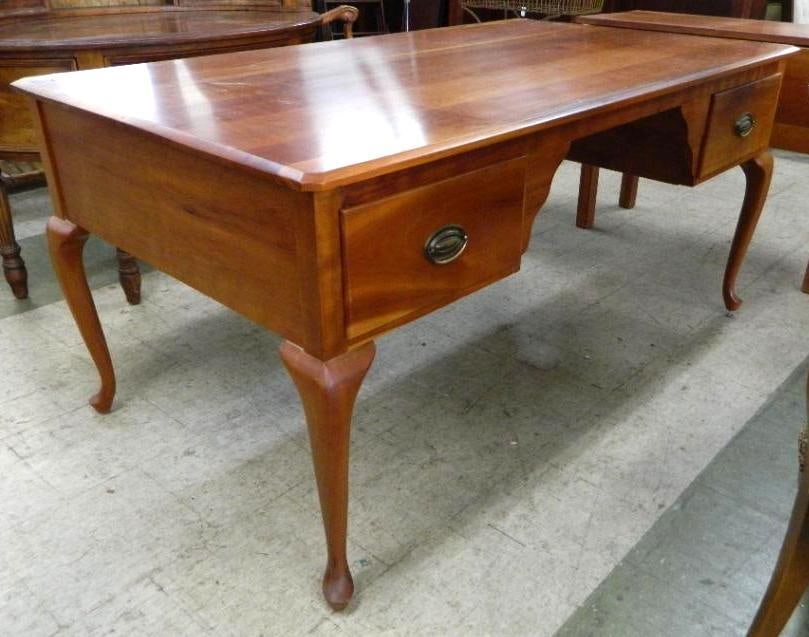 Executive Desk - 2 Drawers - 30.5" x 64" x 36": See Photos For Condition and Details