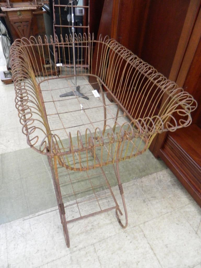 Wrought Iron Planter - 36" x 34" x 22" - 3